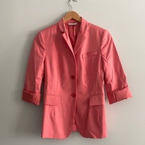 NEW Akris Punto Salmon Blazer, size 6